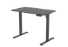 Biurko Elektryczne 100x60 Czarne SPEO125BB Regulowane z Pamięcią