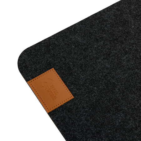Mata filcowa z korkiem ciemnoszara 120x60cm SPB064