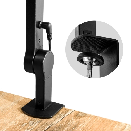 Lampa biurkowa kreślarska LED bezcieniowa Glow D1