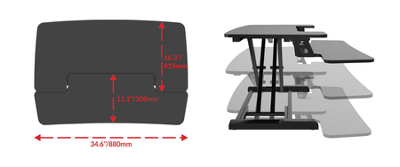 Spacetronik SPR-127MW verstellbares Stativ