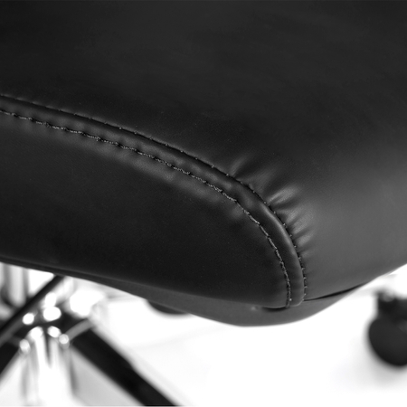 Regulowany Fotel biurowy obrotowy 5D MAURO Czarny