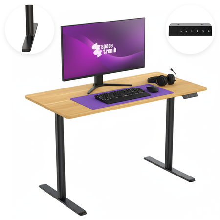 Elektryczne biurko Spacetronik Moris 121BO 120x60