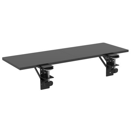 Przedłużka na Biurko Spacetronik SPB132B 69x24 cm czarna