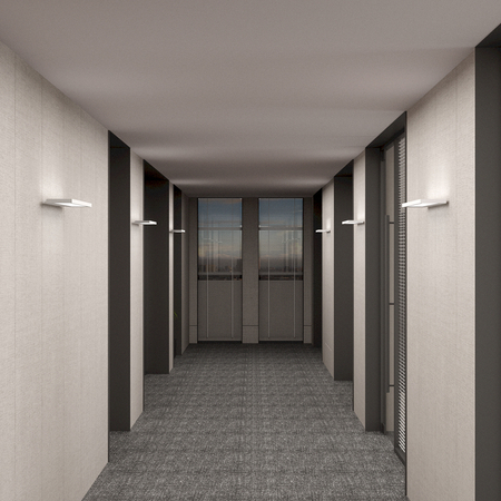 Lampa ścienna kinkiet do biura GLOW D24 Pro Biała