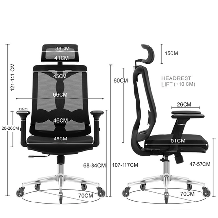 Mobile Electric Desk with Shelf Drawers