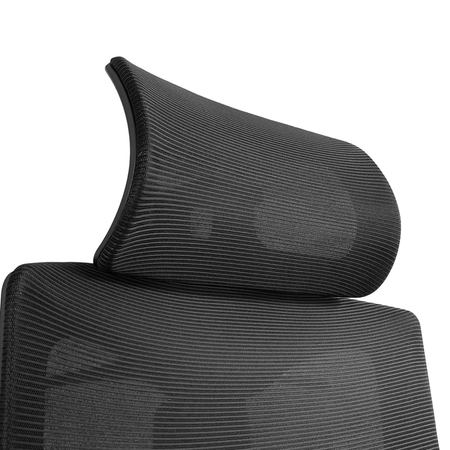 Zestaw ergonomiczny Biurko SPE O133BB Fotel BARD Lampa Glow D8