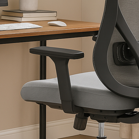 Egonomiczny fotel biurowy obrotowy ELSA Czarny