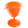Nussiger ergonomischer Kinderhocker orange