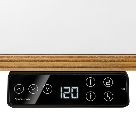 Spacetronik elektrischer Schreibtisch SPE-P253BW6 Vegard