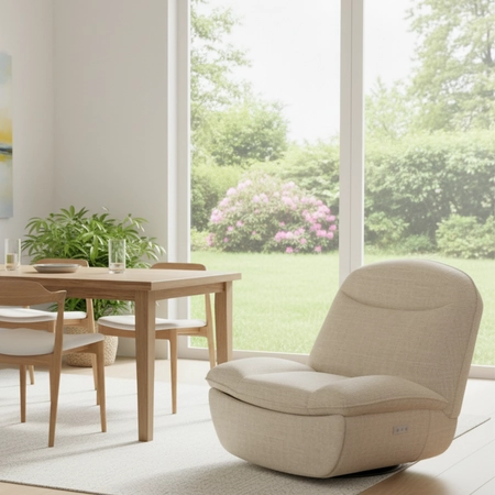 Fotel FLAX 05 – stabilna stalowa konstrukcja