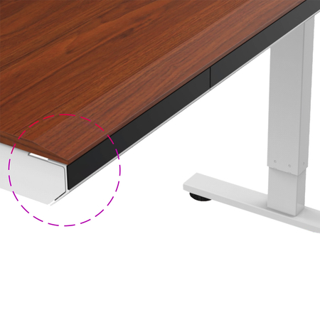 Elektryczne biurko Spacetronik SPE-B124WM Astrid