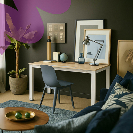 Zestaw -10% Biurko elektryczne DOLF SPE-402 z lampą Glow D3 – wygoda, precyzja i światło bez cienia