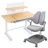 Zestaw dla dziecka regulowane biurko 112×60 z półką + ergonomiczne krzesło Spacetronik XD