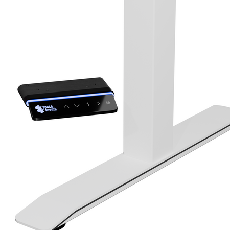 Zestaw gamingowy Spacetronik biurko elektryczne RGB uchwyt fotel 120x60