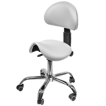 Ergonomiczny hoker regulowany SELLA 1 biały