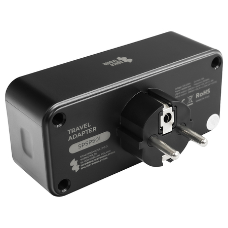 Listwa zasilająca 2xAC 1xUSB 1xUSB-C SPS-PS01B