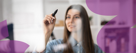 Magnetische Glaswandtafel SPB204 60x90