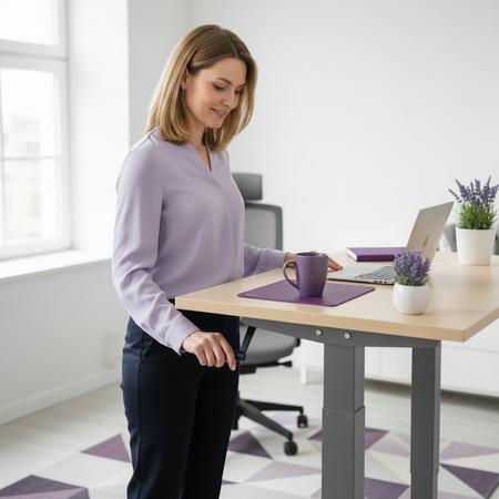 Spacetronik SPE-114MG Kurbel-Tischständer