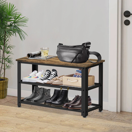 Metalowa szafka regał na buty 73cm Funky Furniture