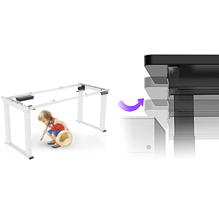 Elektryczny stelaż biurkowy Spacetronik SPE-420W