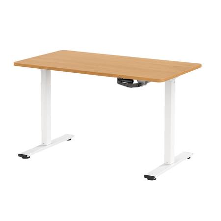 Zestaw ergonomiczny biurko manualne SPE-O113 100×60 + krzesło LUMBO 33