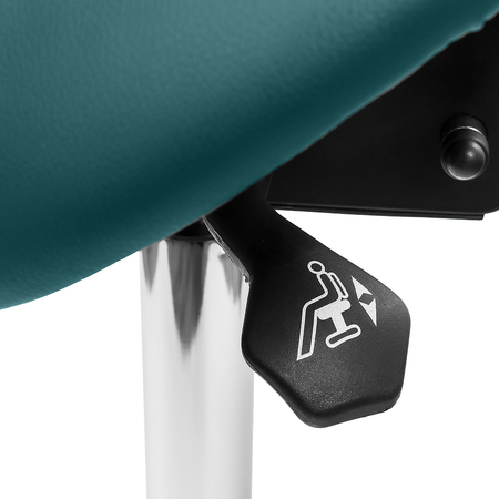 Ergonomiczny hoker regulowany SELLA niebieski