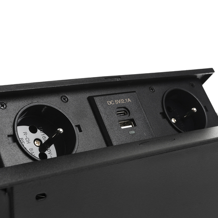 Gniazdo blatowe otwierane Spacetronik SPS-D24CB