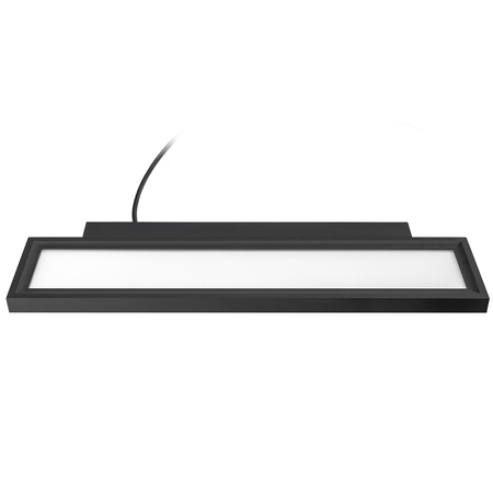 Lampa ścienna kinkiet do biura GLOW D24 Pro Czarna