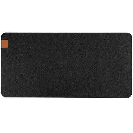 Mata filcowa z korkiem ciemnoszara 120x60cm SPB064