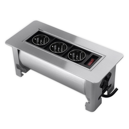 Spacetronik SPS-O33S V2 Aufputz-Drehsteckdose