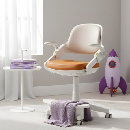 Zestaw: biurko regulowane SPEX108WG + ergonomiczne krzesło dla dziecka