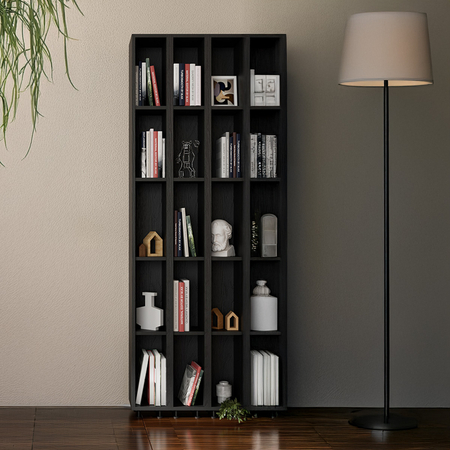 Regał z 5 półkami 198cm Spacetronik SPE-PODF04