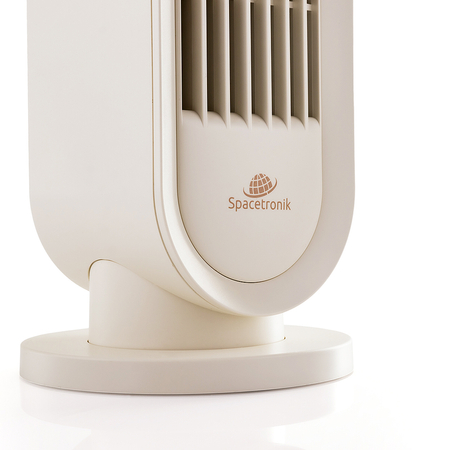 Wentylator biurkowy z rotacją Airpuff 4 biały