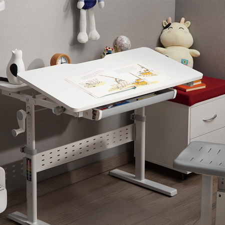 XD verstellbarer Kinderschreibtisch SPE-X102W 90x60 cm