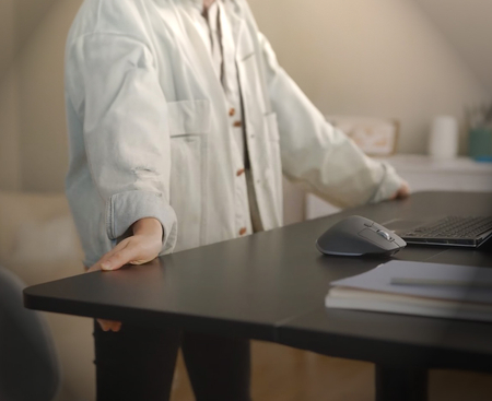 Pneumatyczne Biurko Spacetronik Moris 100BB 140x68