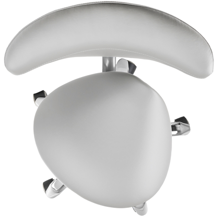 Ergonomiczny hoker regulowany SELLA 2 biały