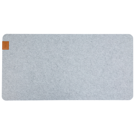 Mata filcowa z korkiem jasnoszara 120x60cm SPB063