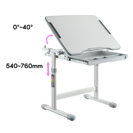 Biurko i Krzesło Dziecięce Spacetronik SPEX122WP
