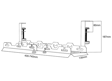 CABLE MANAGEMENT TRAY