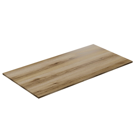 Universal-Schreibtischplatte 158x80x18cm Eiche Lungo