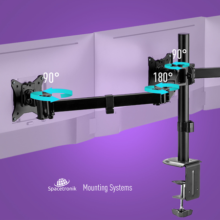 Drei-Monitor-Halterung Spacetronik SPA-130