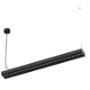 Lampa podwieszana biurowa LED GLOW D22 60W Czarna
