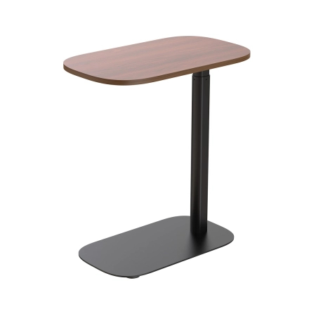 Zestaw wypoczynkowy fotel Spacetronik Flax 04M szary + stolik regulowany BUDDY