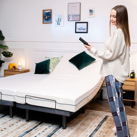 Elektryczny stelaż łóżka 90x200 Spacetronik Dozee02