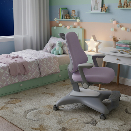 Fotel ergonomiczny dziecięcy Spacetronik SPC-XD13V