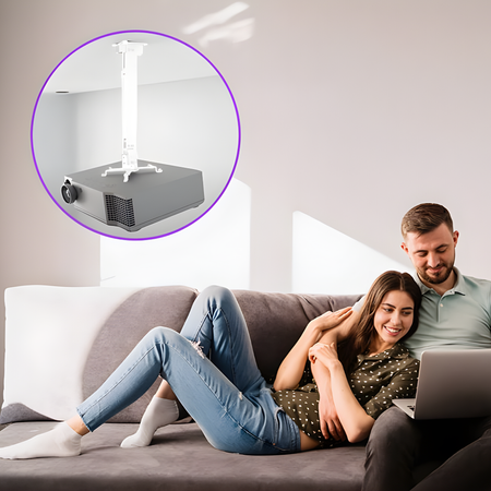 Uchwyt na projektor sufitowy Spacetronik SPA-P01W