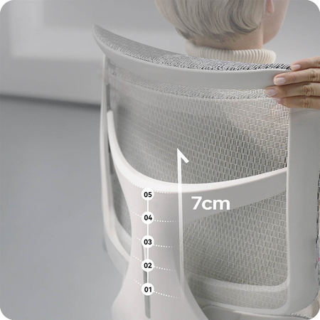 Fotel biurowy obrotowy Springle 22 Szary