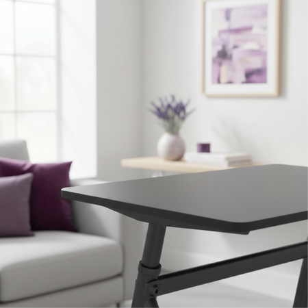 Biurko stojące regulowane gazowo 70x50 SPR BUDDY 21 MBB