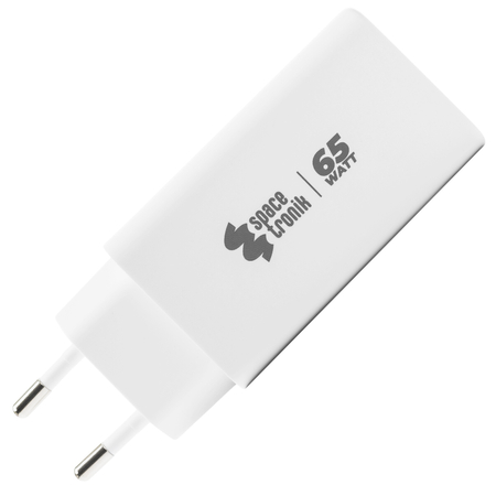 3-in-1 USB-C USB-PD-Schnellladegerät 65W 5A weiß