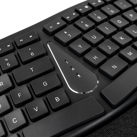 Ergonomische Profiltastatur EZZY 01K